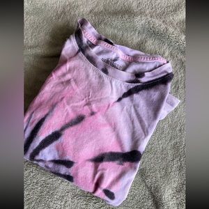 Tie dye crop top
